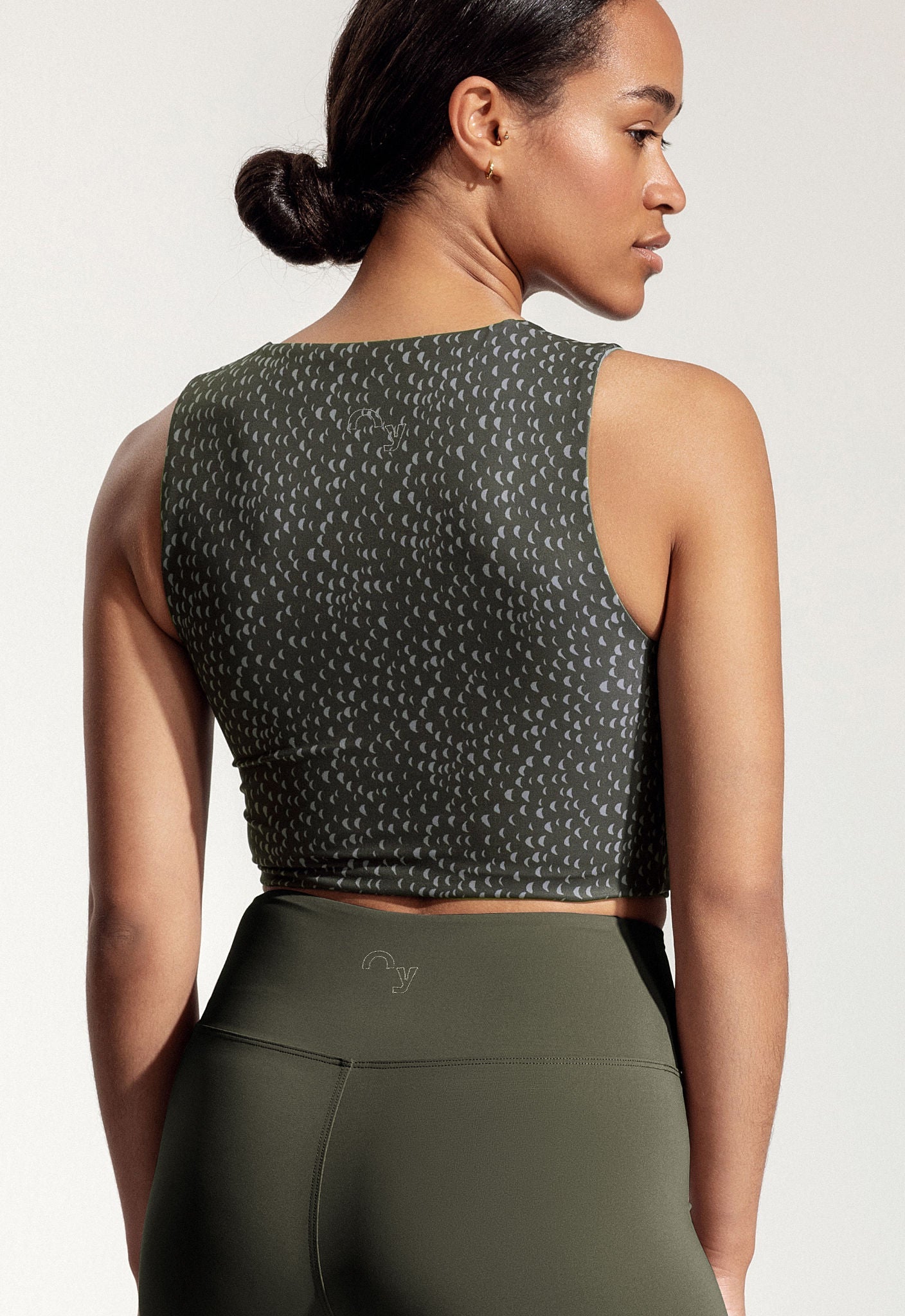 Asher Top in Moon Print