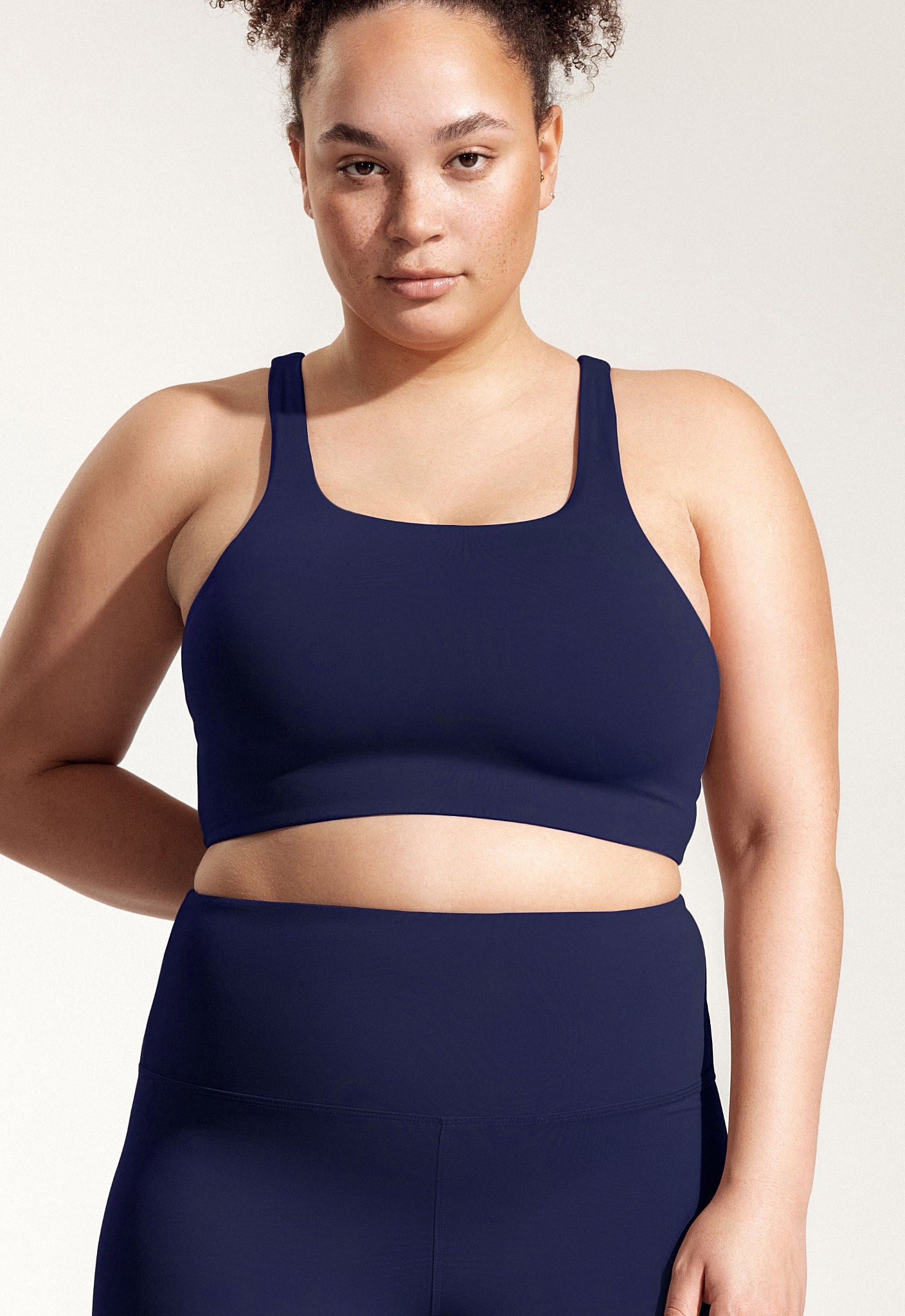 Mira Top in Dark Blue