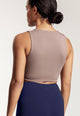Asher Top in Beige Brown