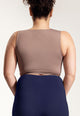 Asher Top in Beige Brown