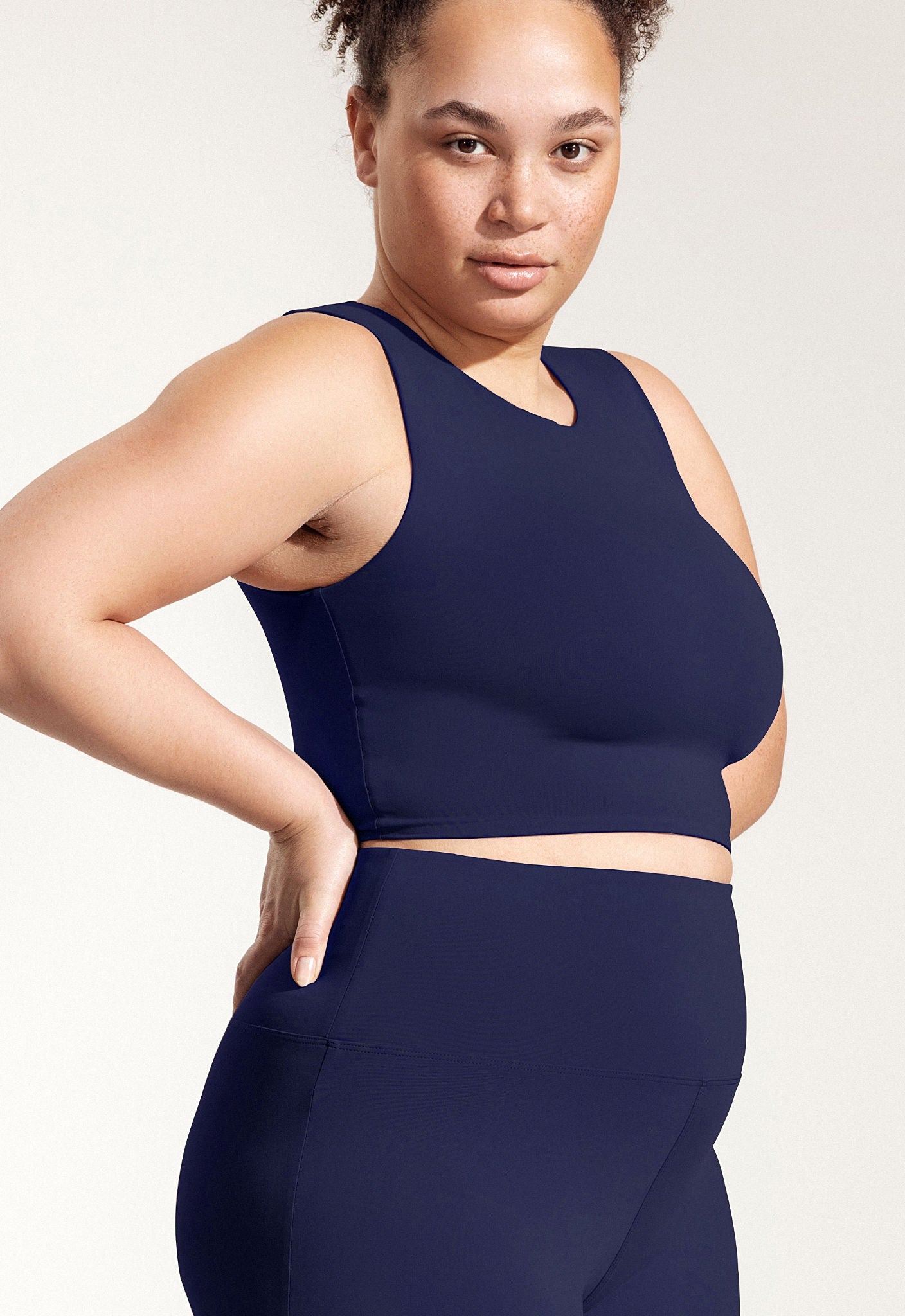 Asher Top in Dark Blue