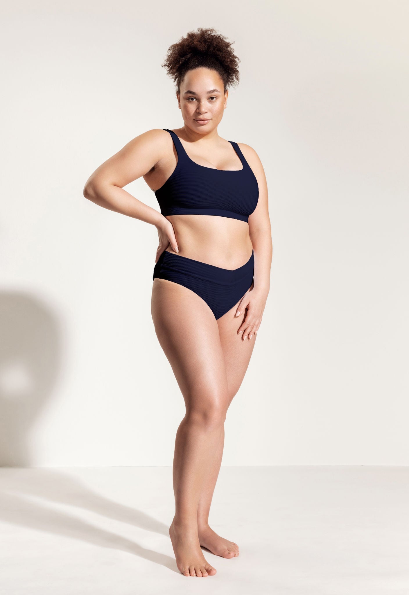Bailey Bikini Bottoms in Dark Blue