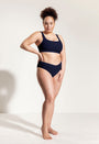 Bailey Bikini Bottoms in Dark Blue