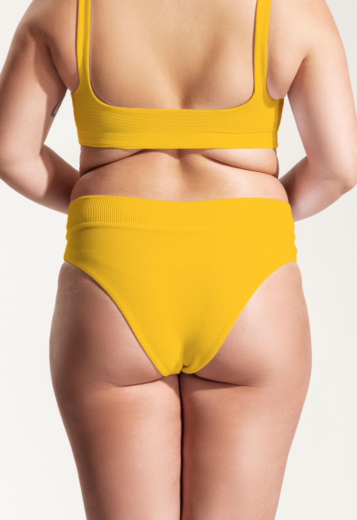Bailey Bikini Bottoms in Sun Yellow