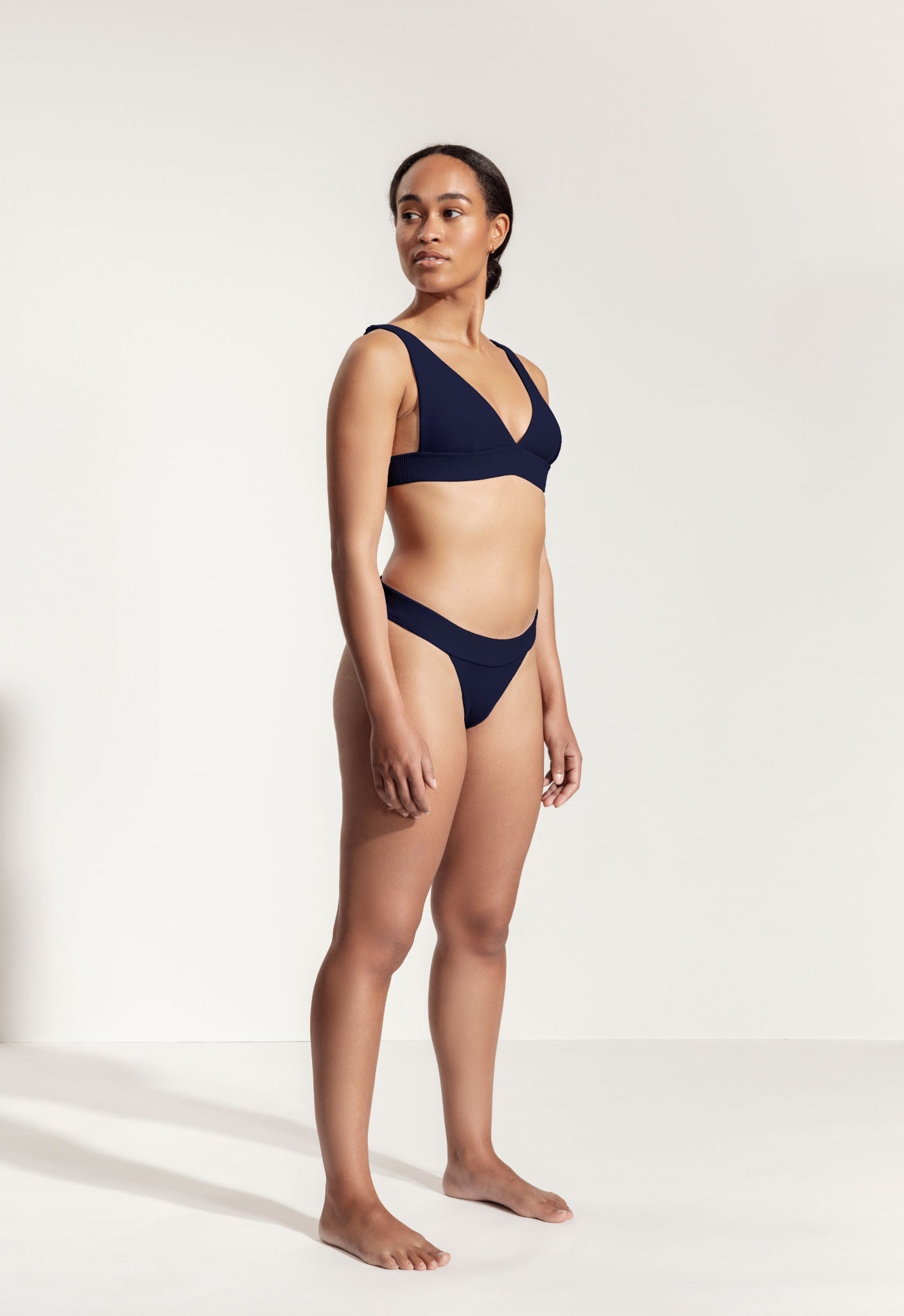 Orly Bikini Bottoms in Dark Blue