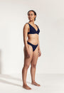 Orly Bikini Bottoms in Dark Blue