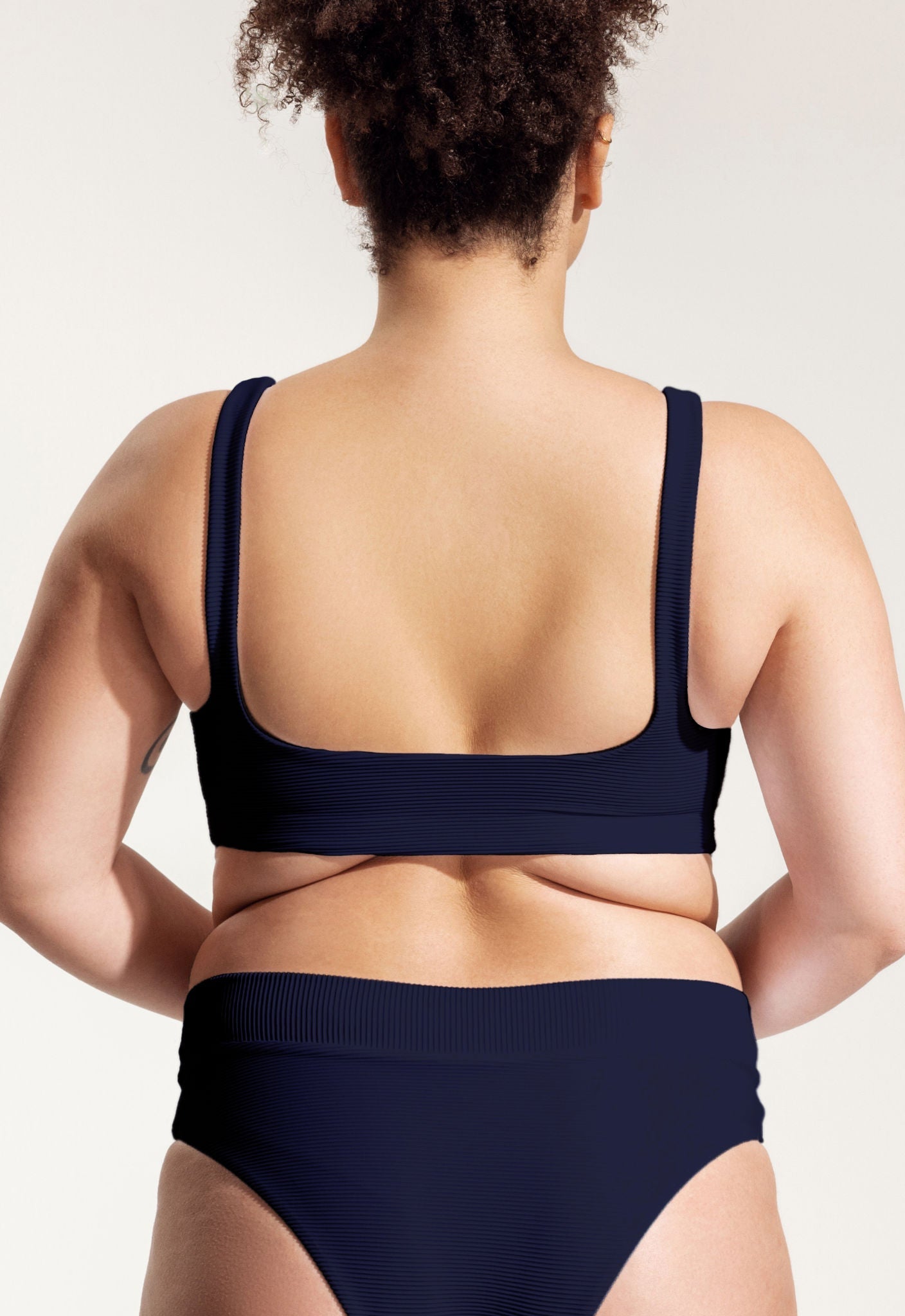 Venice Bikini Top in Dark Blue