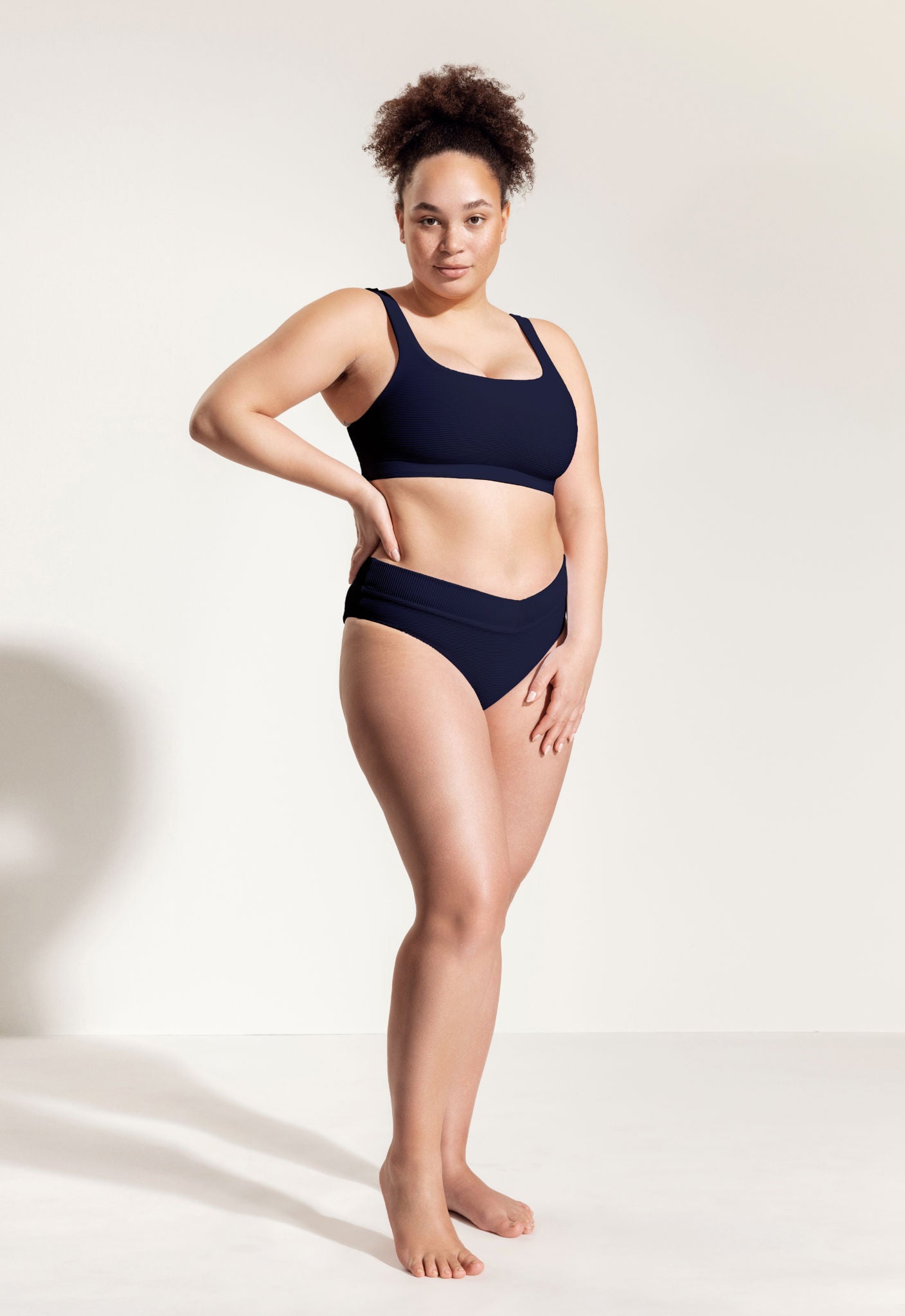 Venice Bikini Top in Dark Blue