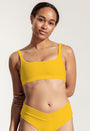Venice Bikini Top in Sun Yellow