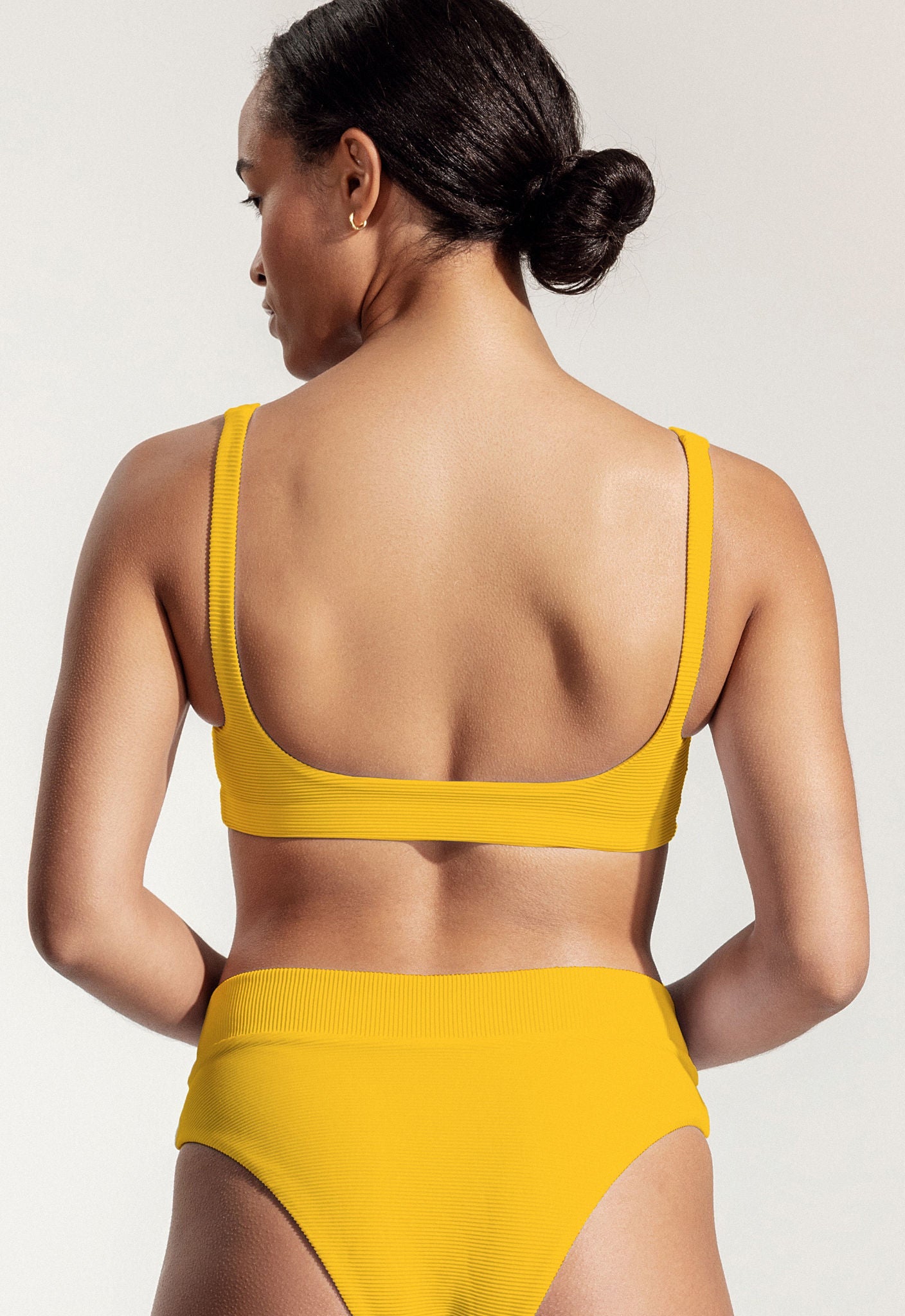 Venice Bikini Top in Sun Yellow