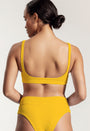 Venice Bikini Top in Sun Yellow