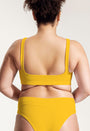 Venice Bikini Top in Sun Yellow