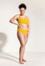 Venice Bikini Top in Sun Yellow