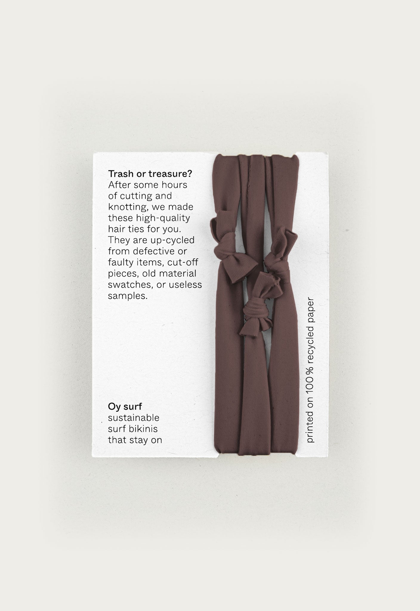 Oy Hairties Brown Back