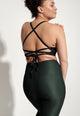 Lara Leggings in Night Green