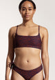 Bartlett Bikini Top in Leopard Print