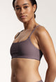 Bartlett Bikini Top in Dark Lavender