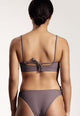Bartlett Bikini Top in Dark Lavender