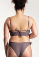 Bartlett Bikini Top in Dark Lavender