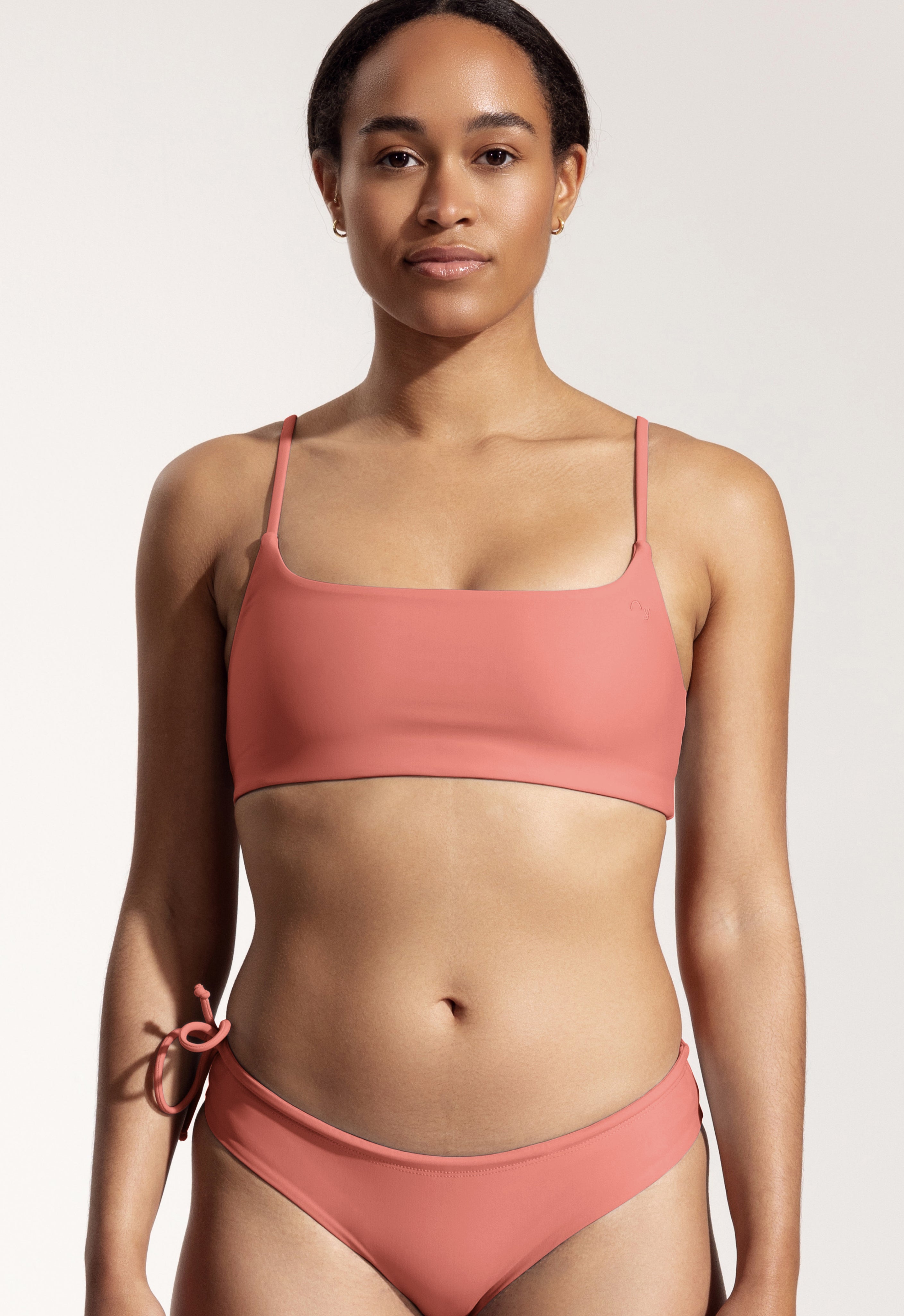 Bartlett Bikini Top in Dusty Pink