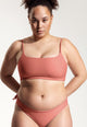 Bartlett Bikini Top in Dusty Pink