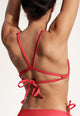 Charlie Bikini Top in Strawberry