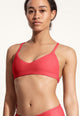 Dara Bikini Top in Strawberry