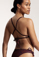 Essa Bikini Top in Leopard Print