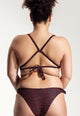 Essa Bikini Top in Leopard Print