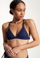 Essa Bikini Top in Dark Blue