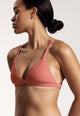 Essa Bikini Top in Dusty Pink