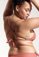 Essa Bikini Top in Dusty Pink