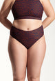 Freda Bikini Bottoms in Leopard Print