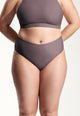 Freda Bikini Bottoms in Dark Lavender