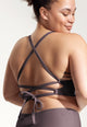 Greta Bikini Top in Dark Lavender