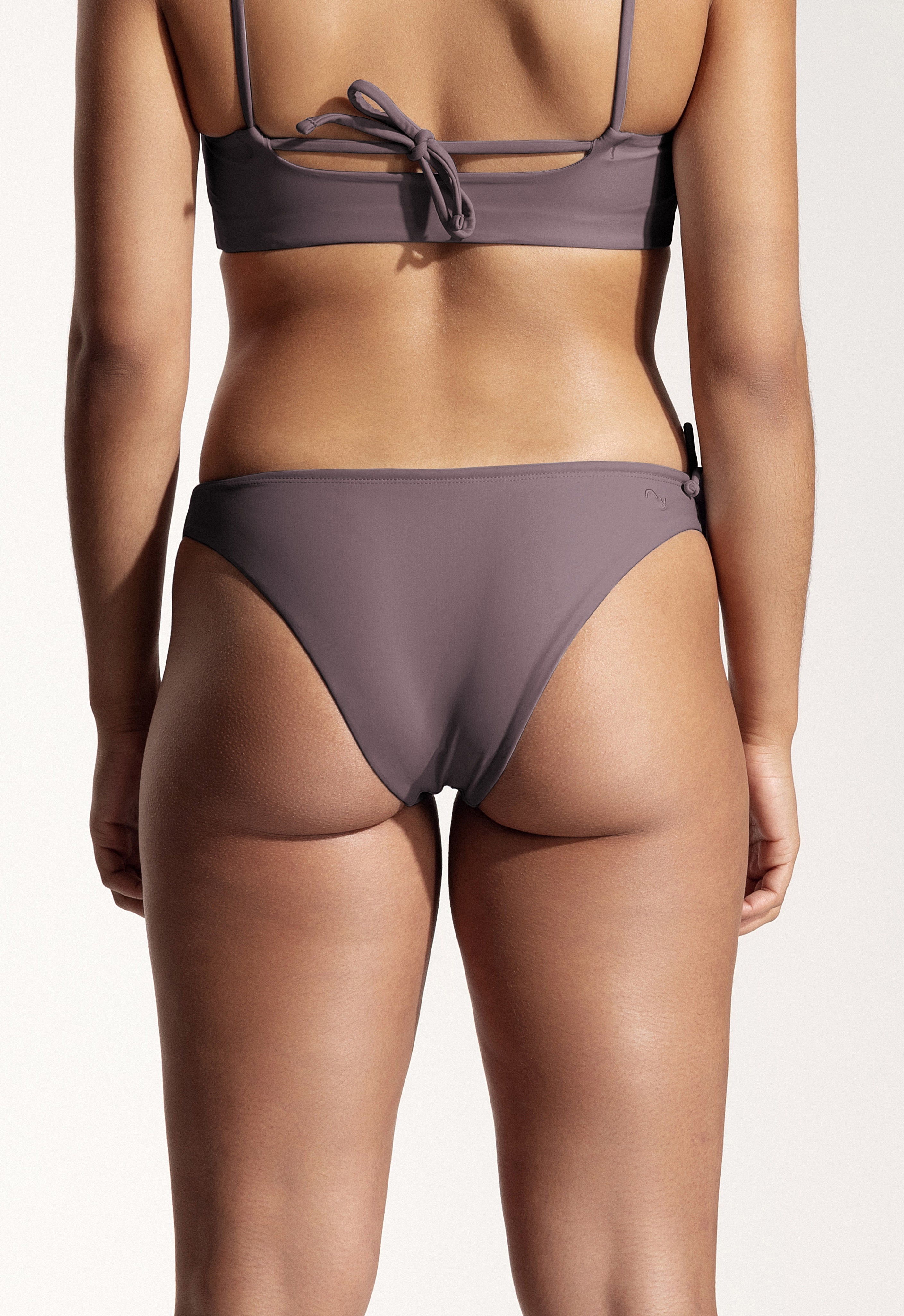 Marty Bikini Bottoms in Dark Lavender