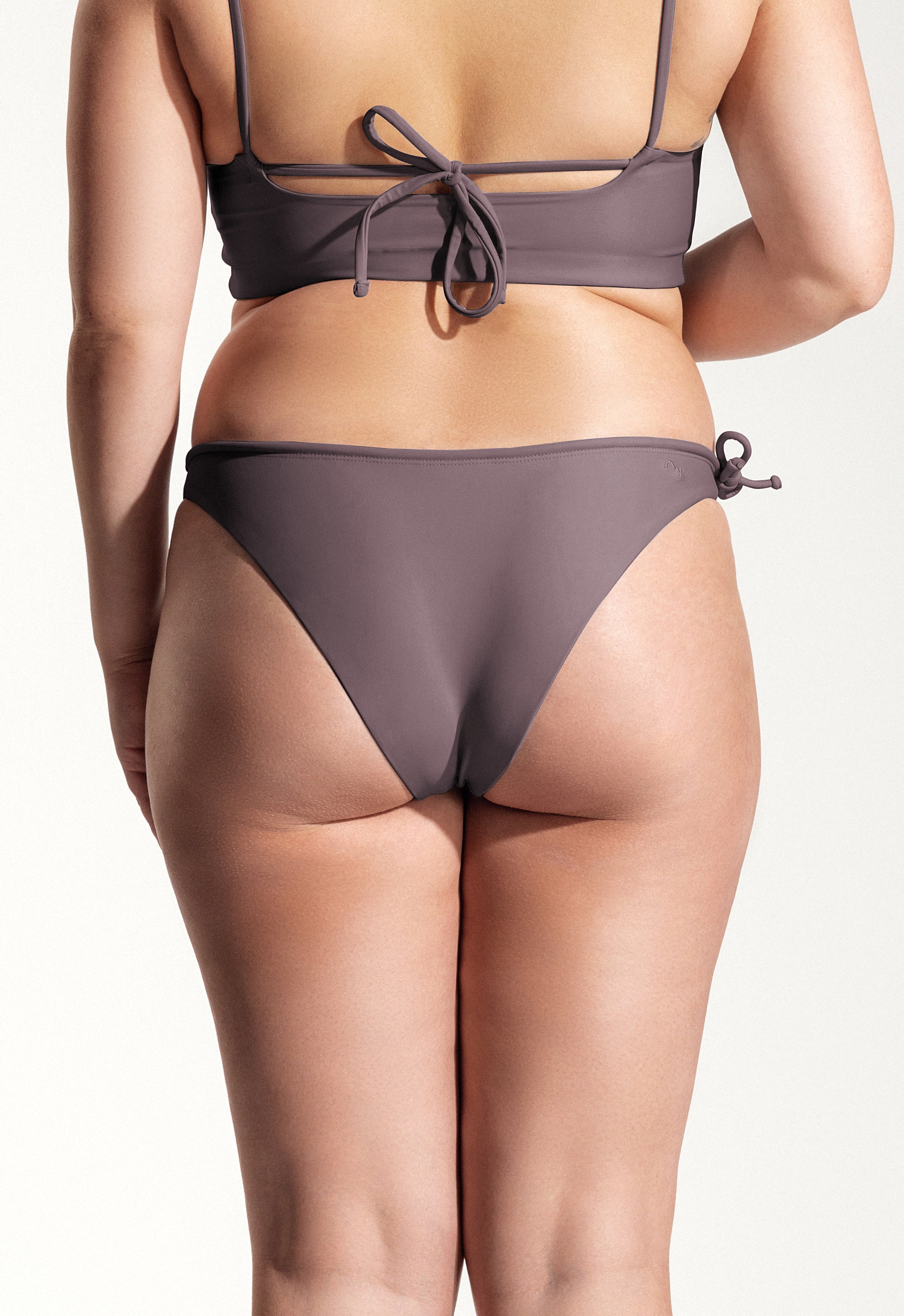 Marty Bikini Bottoms in Dark Lavender