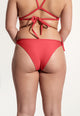 Marty Bikini Bottoms in Strawberry