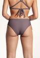 Octavia Bikini Bottoms in Dark Lavender