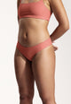 Tracey Bikini Bottoms in Dusty Pink