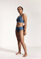 Freda Bikini Bottoms in Blue