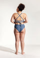 Freda Bikini Bottoms in Blue