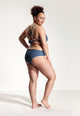Octavia Bikini Bottoms in Blue