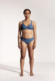 Octavia Bikini Bottoms in Blue
