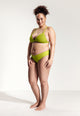 Octavia Bikini Bottoms in Charteuse