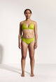 Octavia Bikini Bottoms in Charteuse
