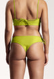 Tracey Bikini Bottoms in Charteuse