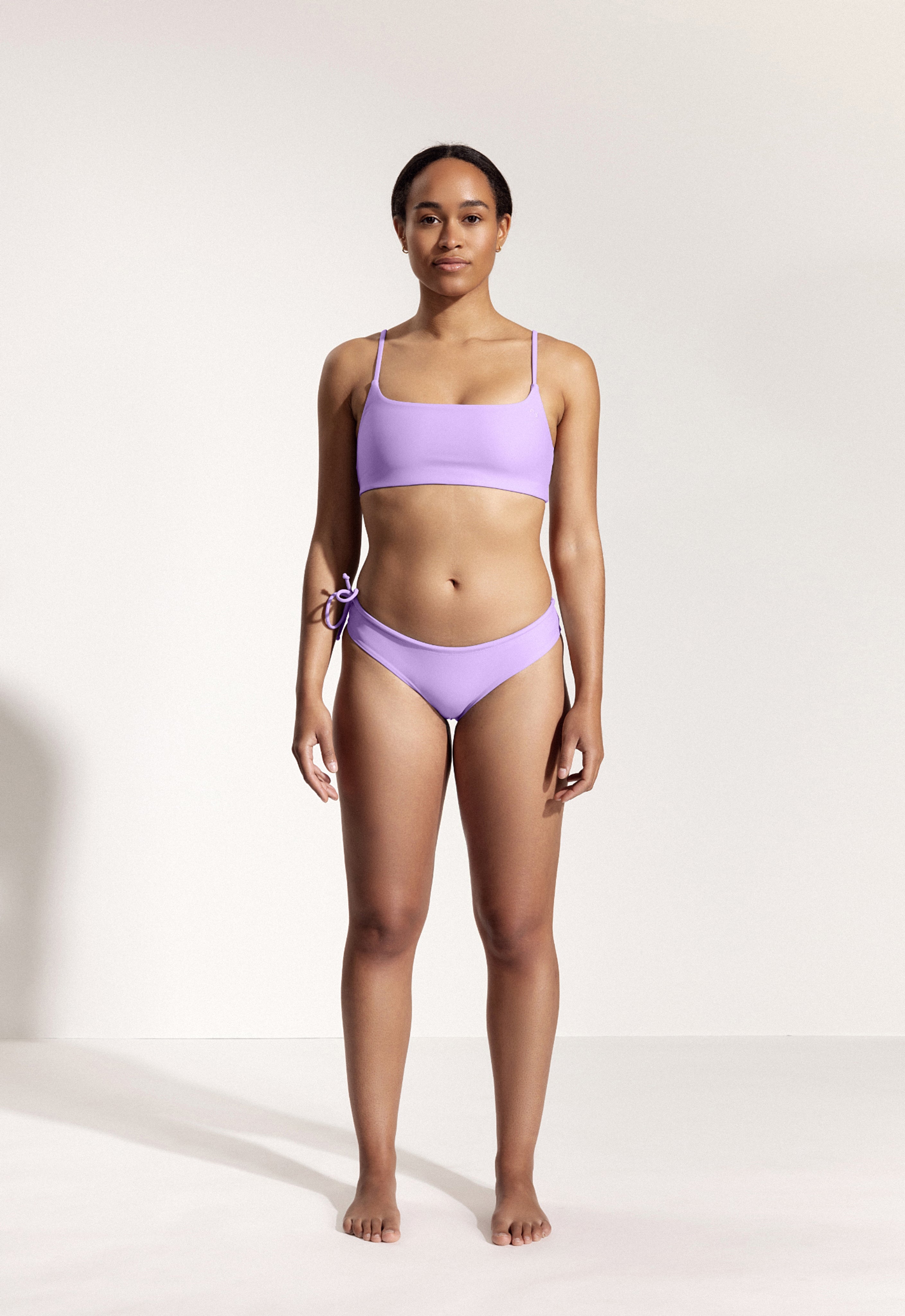 Tracey Bikini Bottoms in Light Purple
