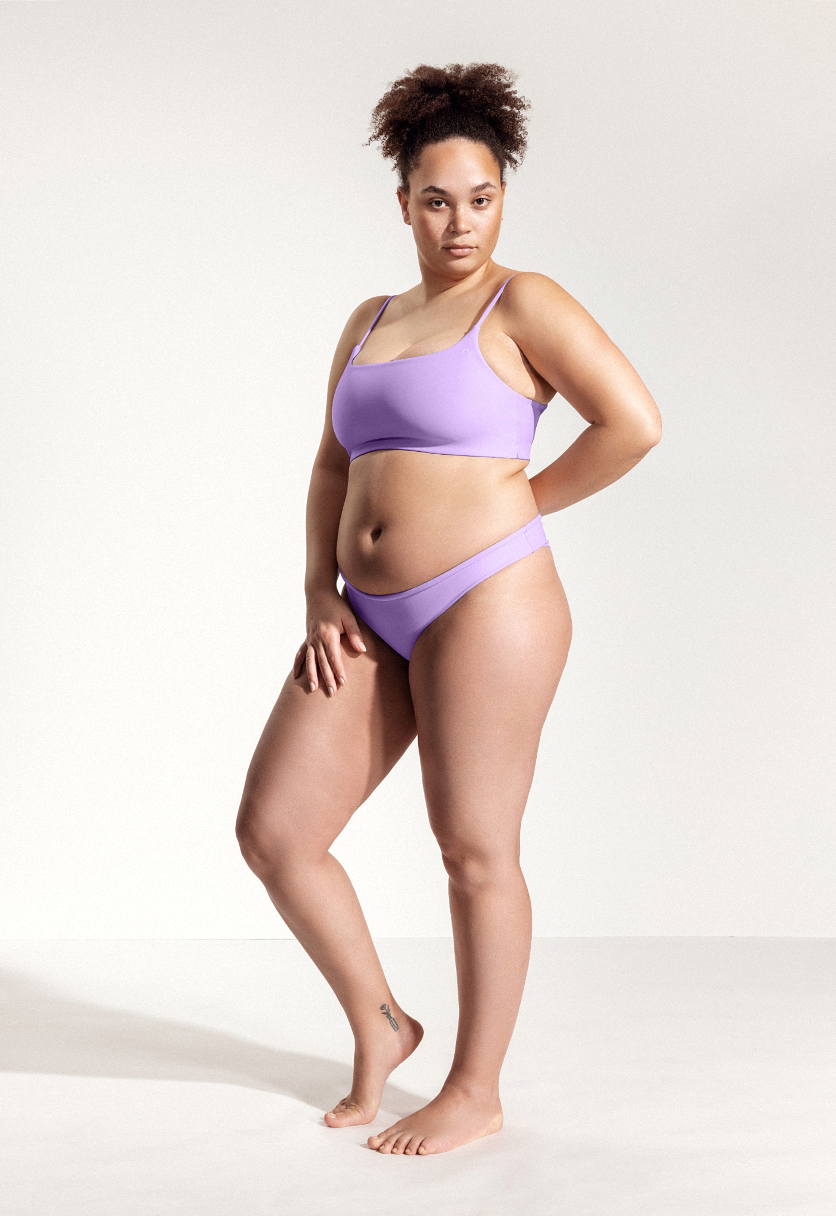 Tracey Bikini Bottoms in Light Purple