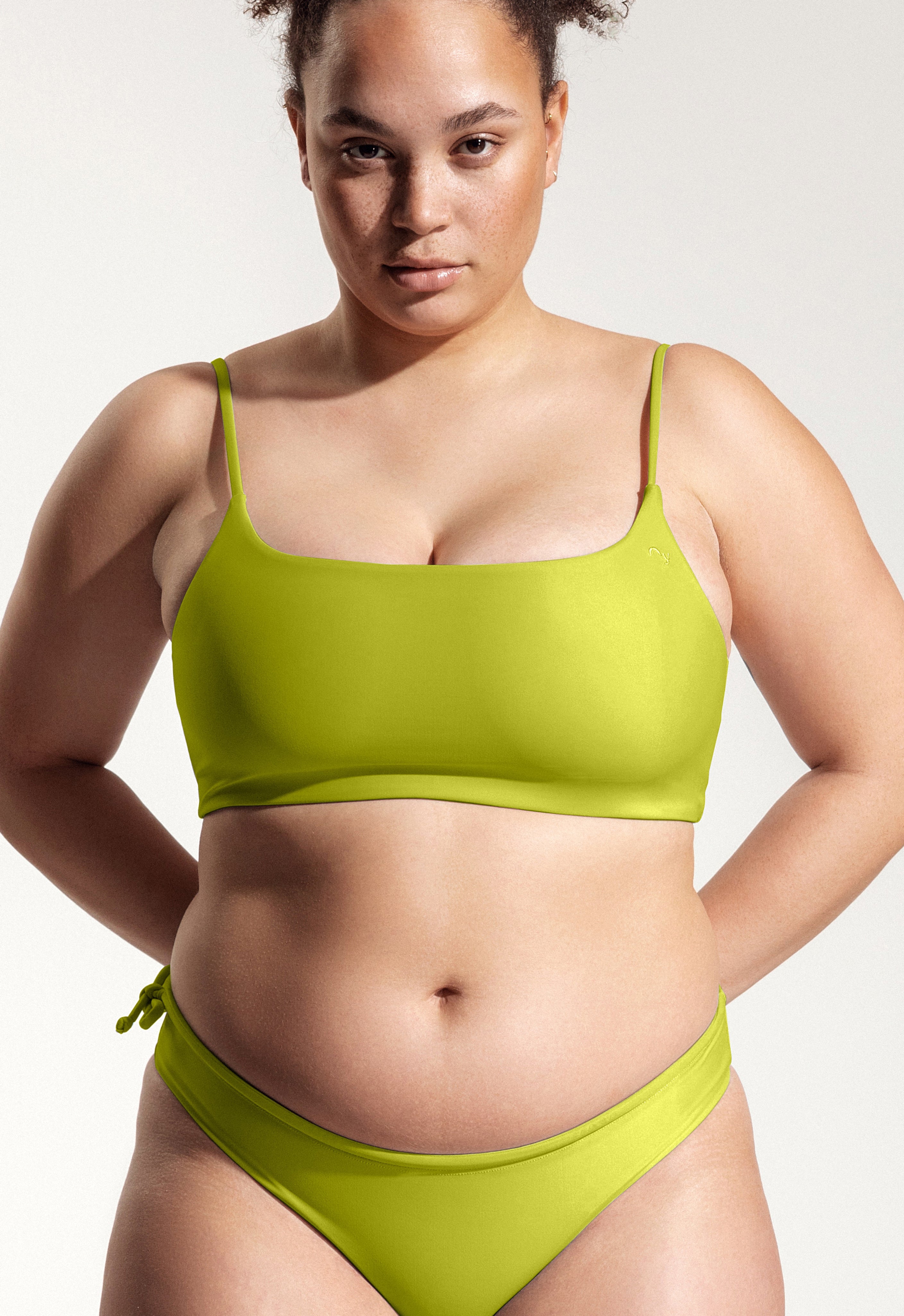 Bartlett Bikini Top in Charteuse